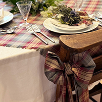 Tartan Wedding Decor Made to Order