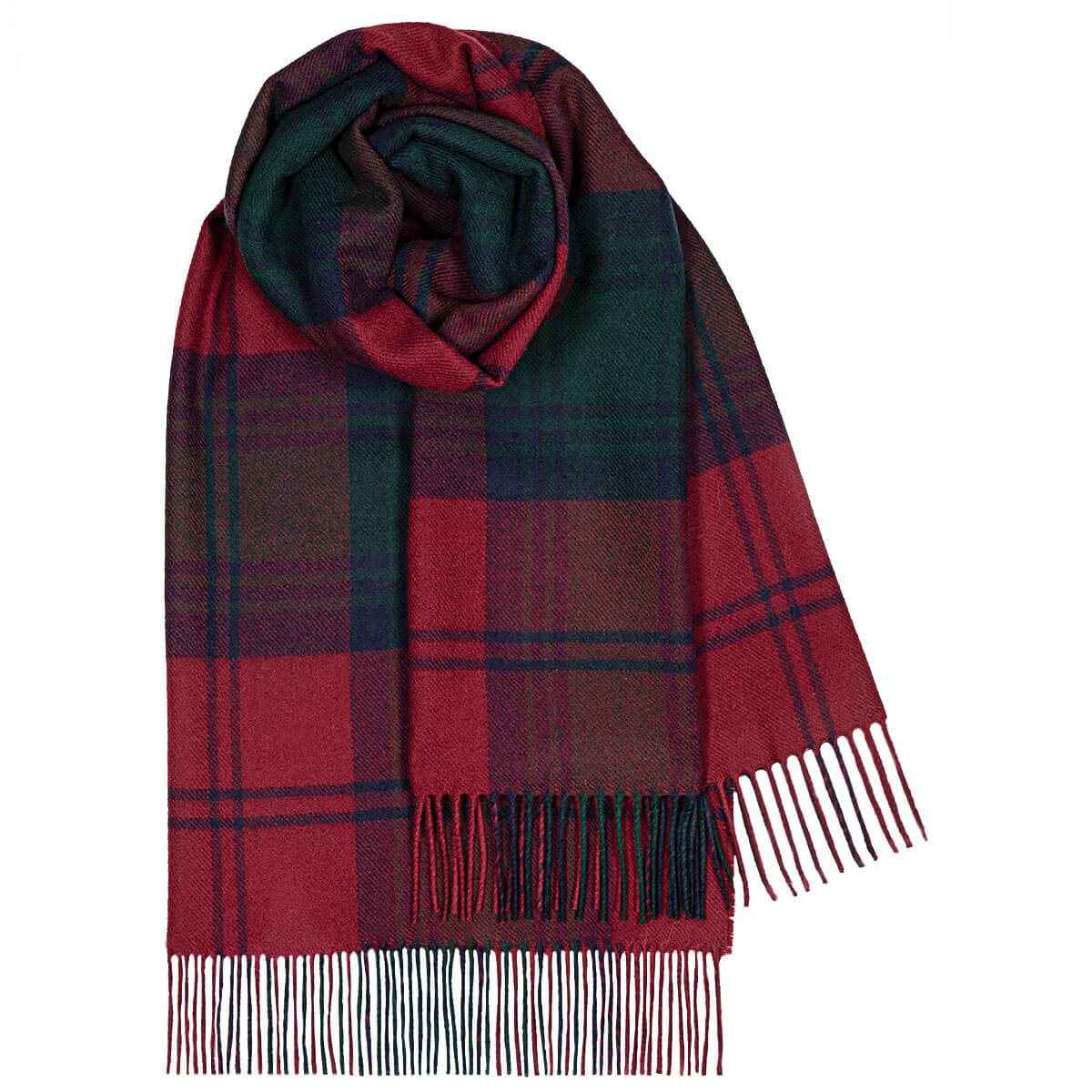 Bobbie Lindsay Modern Tartan Lambswool Stole Gallery Image 1
