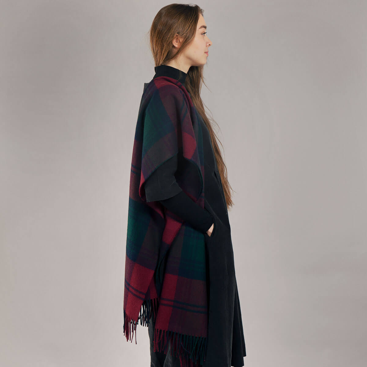 Bobbie Lindsay Modern Tartan Lambswool Stole Gallery Image 3
