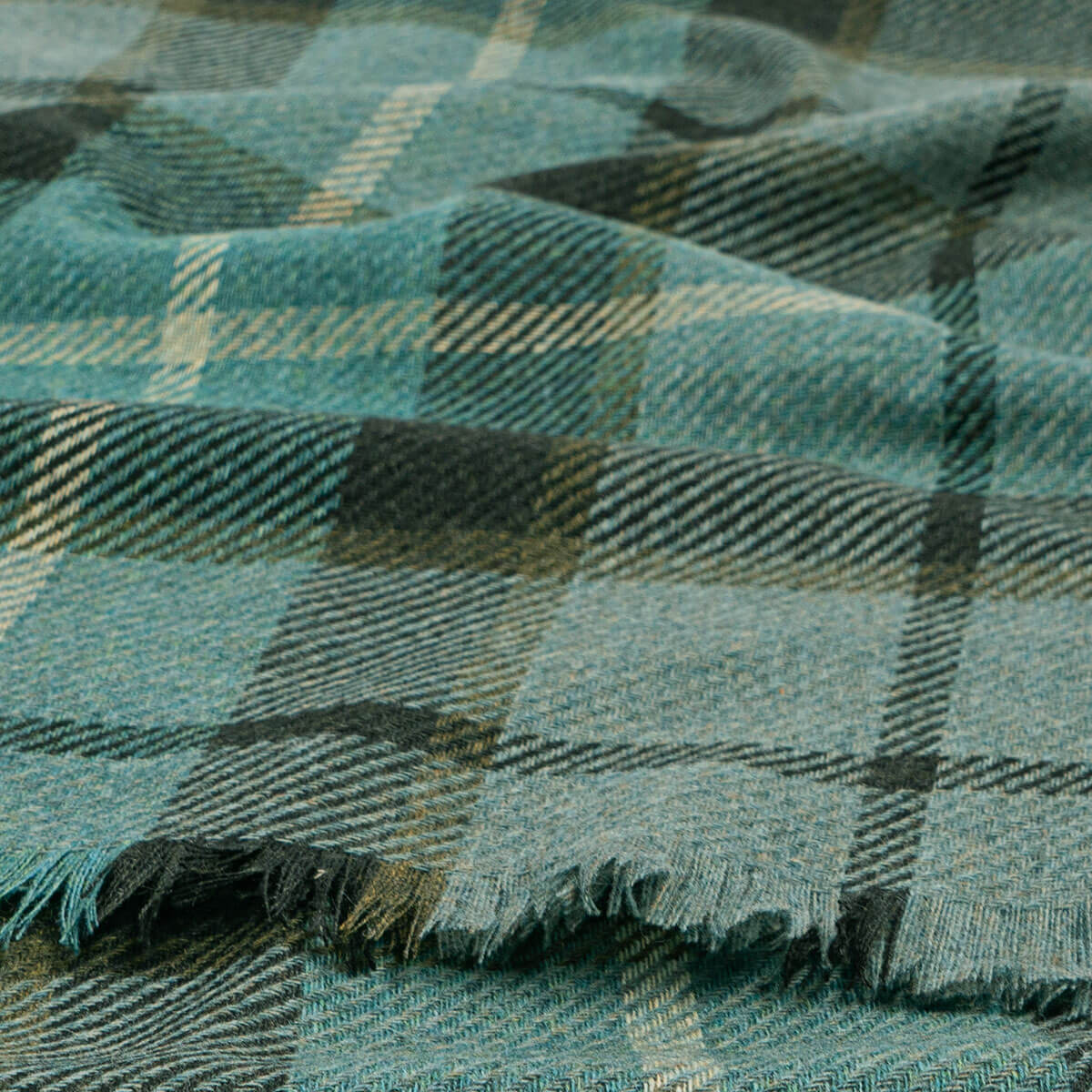 Brock Forsyth Mallard Luxury Fine Wool Scarf Gallery Image 1