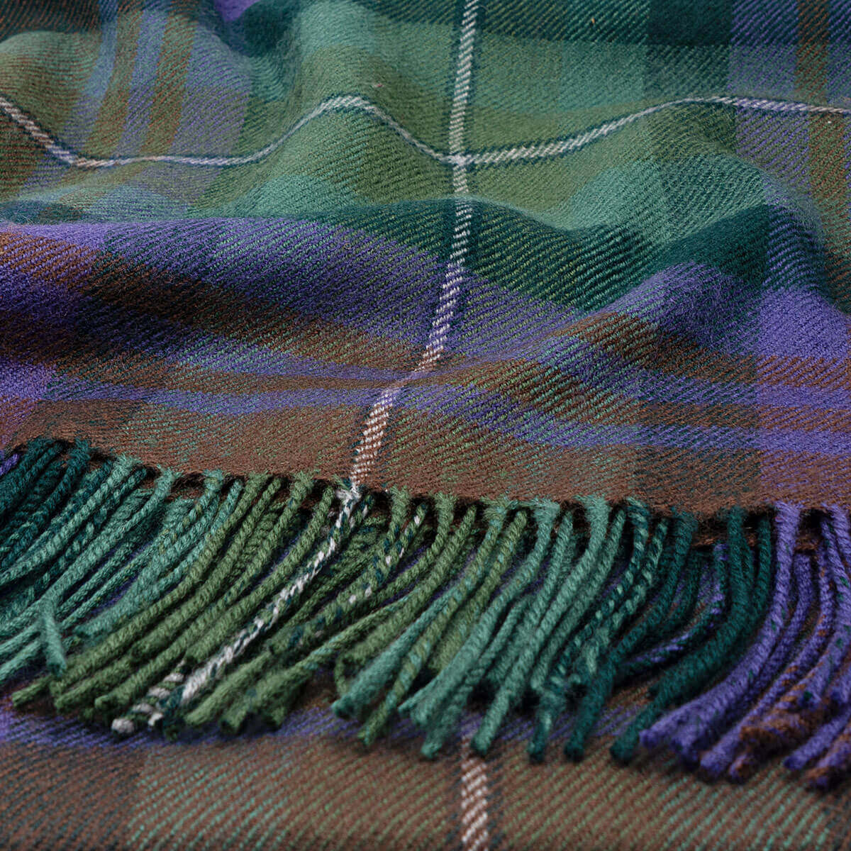 Bobbie Isle of Skye Tartan Lambswool Stole Gallery Image 2