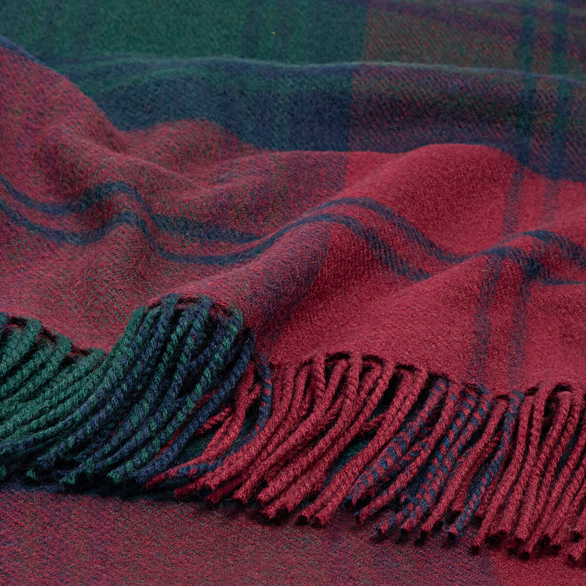 Bobbie Lindsay Modern Tartan Lambswool Stole Gallery Image 2