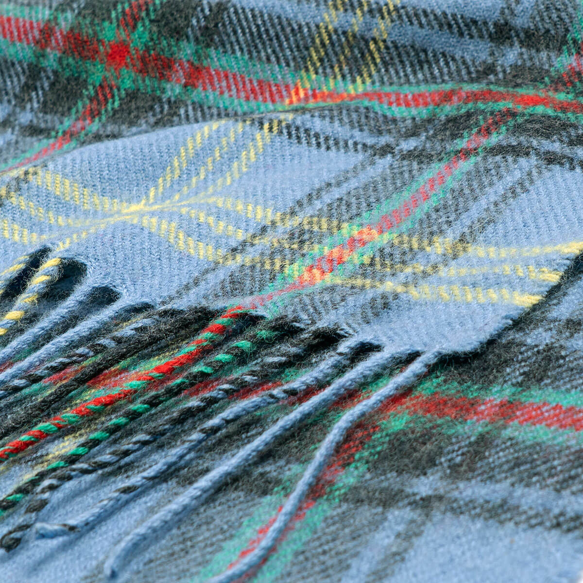 Bowhill Bell of the Borders Tartan Lambswool Scarf Gallery Image 1