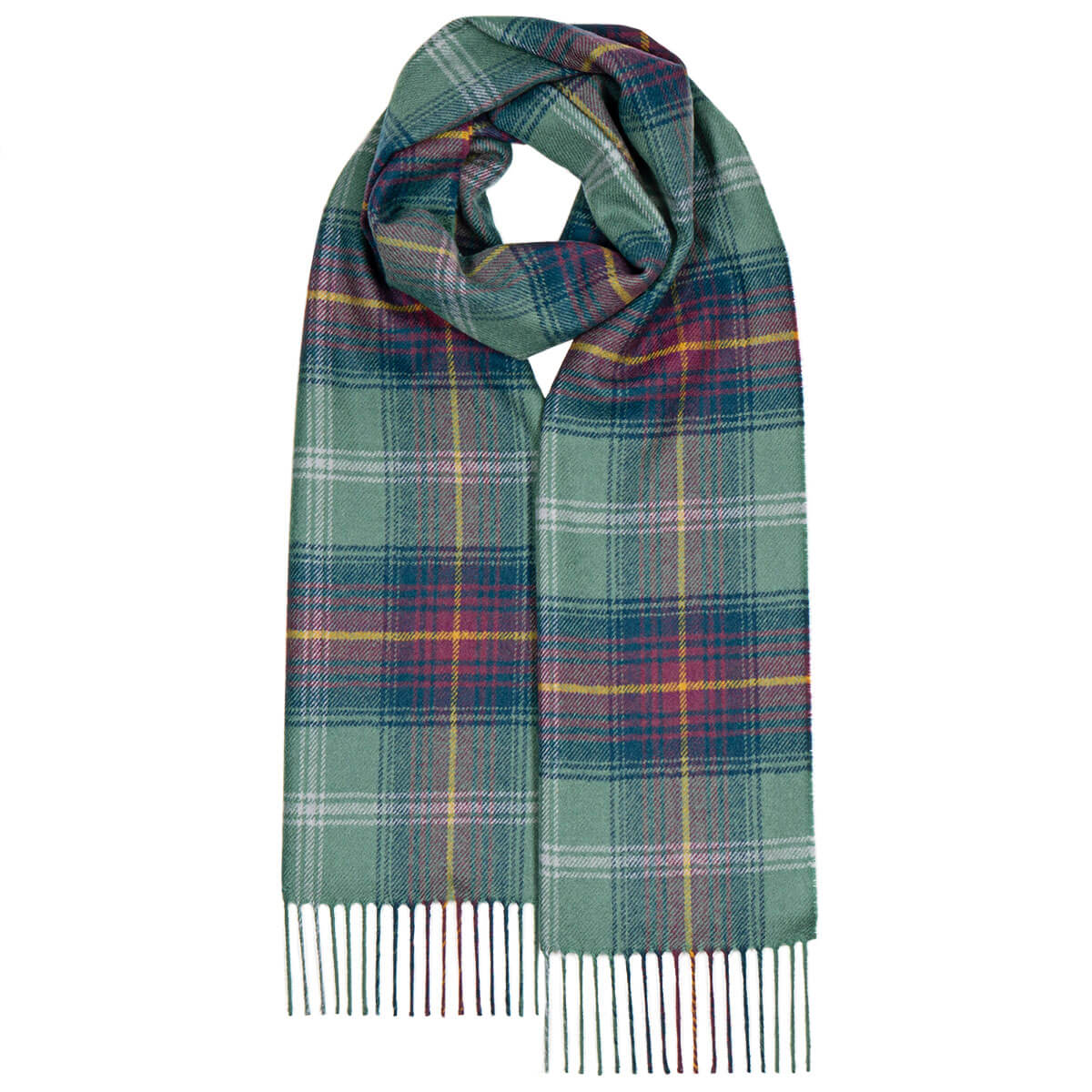 Hame Tartan Oversized Lambswool Scarf Gallery Image 1