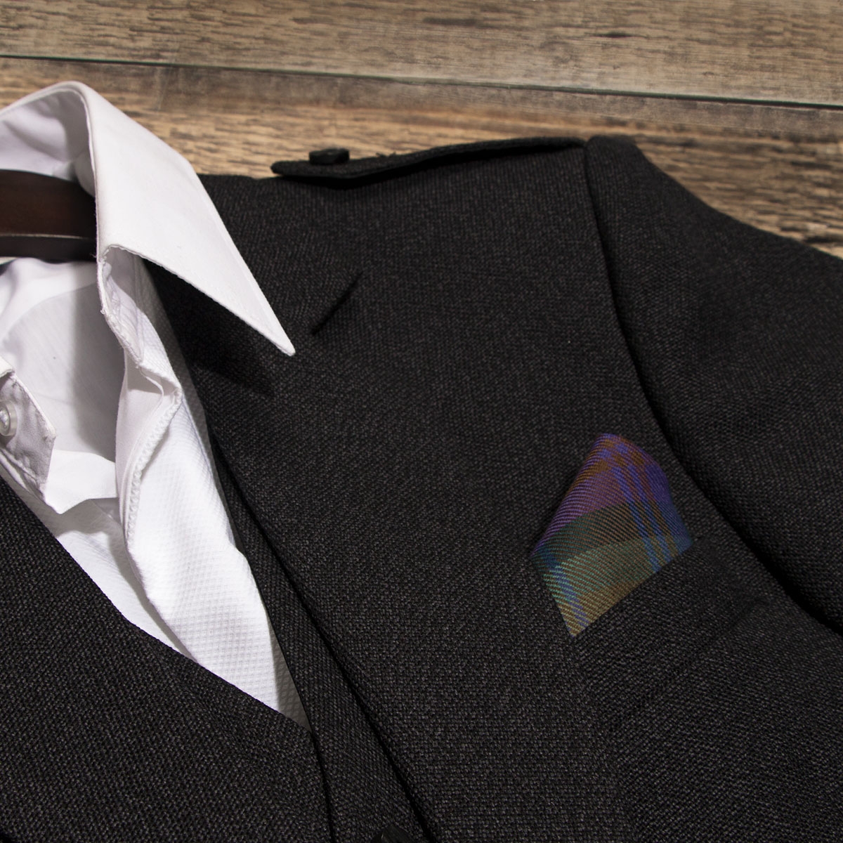 Made to Order Reiver Lightweight Pocket Square Gallery Image 5