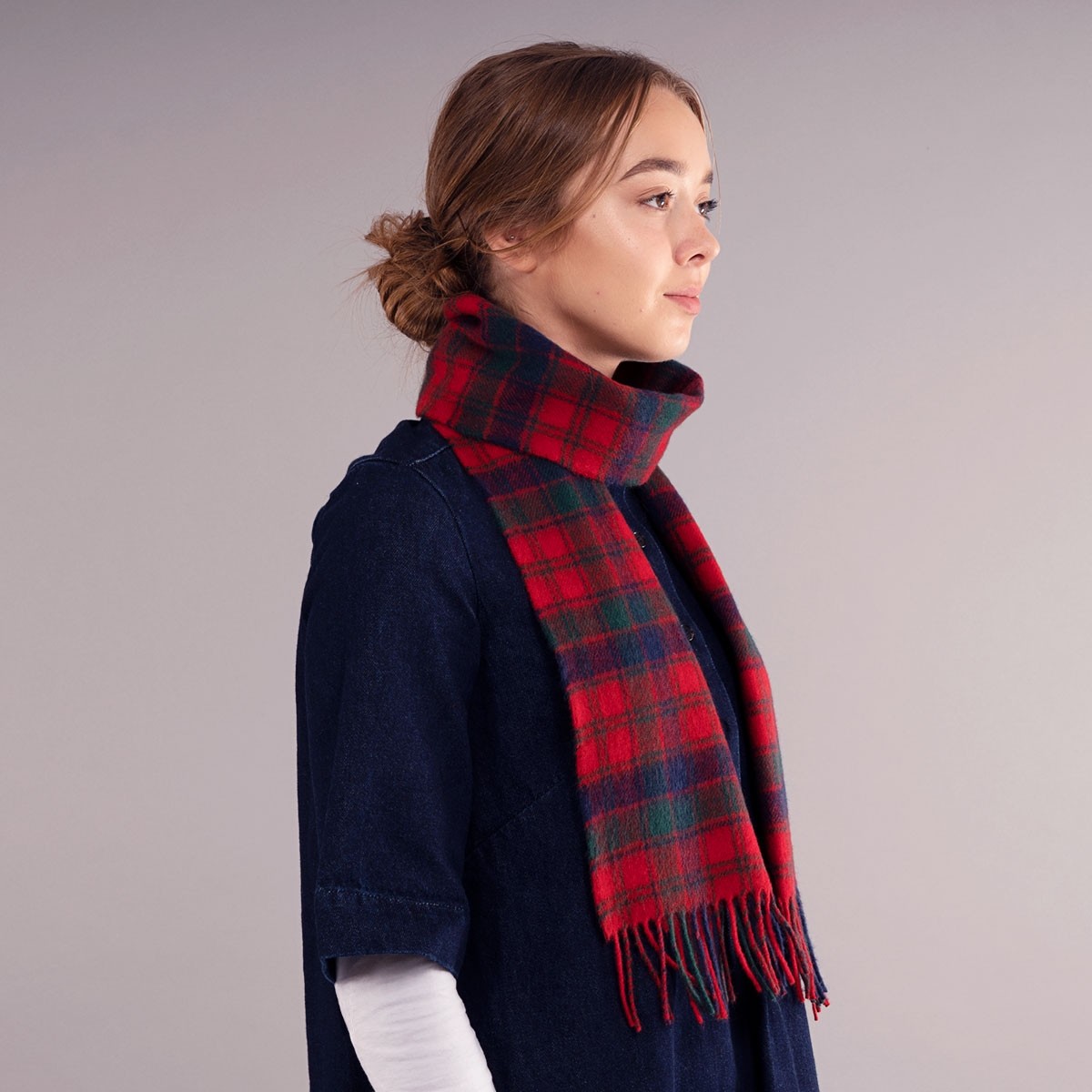 Robertson tartan scarf clearance