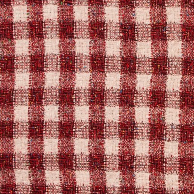 Rosso Square Jacketing Wool Fabric
