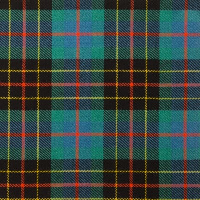 Brodie Hunting Light Weight Ancient Tartan Fabric-Front