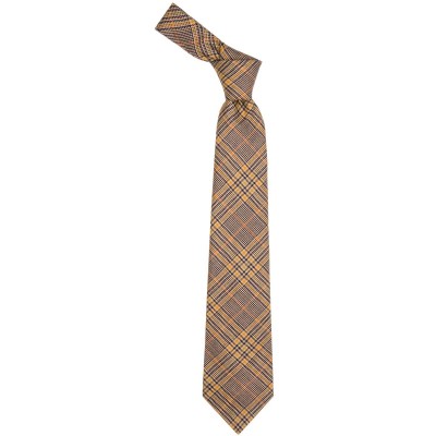 Eccles Check Tweed Wool Tie - Front