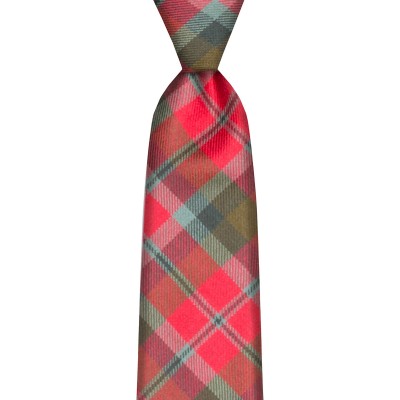 Mens Clan Tie Made in Scotland MacNaughton Modern Tartan