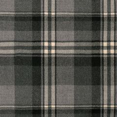 Grey Plaid Lightweight Fabric
