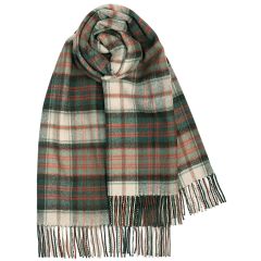 Bobbie MacDonald Dress Weathered Tartan Lambswool Stole