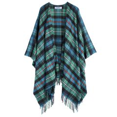 Alice MacKenzie Ancient Tartan Lambswool Serape