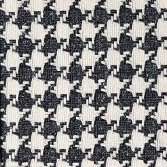 Cotton Marl Anthracite Houndstooth Multi Wool Tweed Fabric Sample