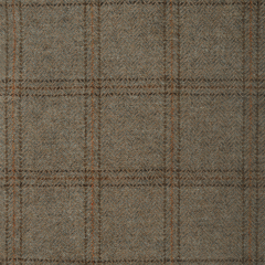 Dunnock Windowpane Medium Weight Waverley Tweed Fabric Sample