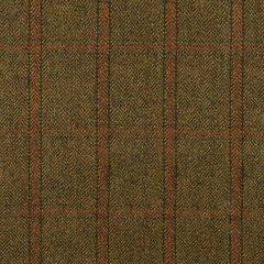 Warbler Windowpane Medium Weight Waverley Tweed Fabric Sample