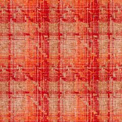 Rose and Camel Sparkle Check Wool Jacketing Fabric Sample