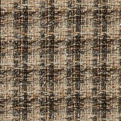 Gold Check Sparkle Tweed Fabric