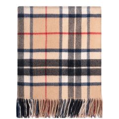 Innes Thomson Modern Tartan Luxury Cashmere Blanket