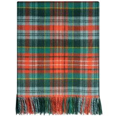 Caledonia Ancient Tartan Lambswool Blanket