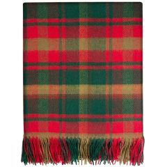 Maple Leaf Canadian Tartan Lambswool Blanket
