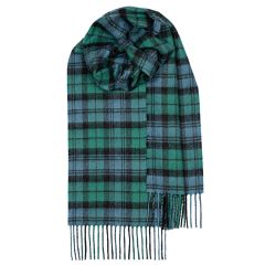 Bowhill Campbell Clan Ancient Tartan Lambswool Scarf