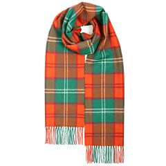 Darwin Lennox Ancient Tartan Oversized Lambswool Scarf