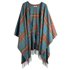 Alice Fraser Hunting Ancient Tartan Lambswool Serape