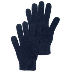 Mens Luxury Dark Navy Cashmere Gloves