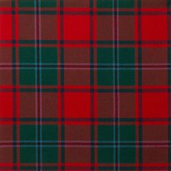 MacPhail Red Modern Lightweight Tartan Fabric