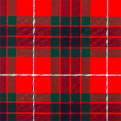 Fraser Red Modern Heavyweight Tartan Fabric