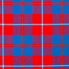 Galloway Red Modern Heavyweight Tartan Fabric