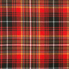 MacInnes Red Weathered Heavyweight Tartan Fabric