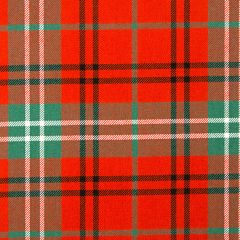 Morrison Red Ancient Heavyweight Tartan Fabric