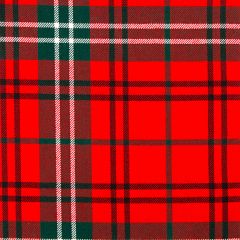 Morrison Red Modern Heavyweight Tartan Fabric