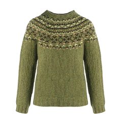 Women's Freya Raasay Fair Isle Knitted Wool Crew Neck Jumper