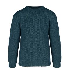 Men's Brodie Lugano Chunky Knitted Wool Crew Neck Jumper