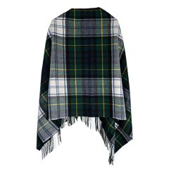 Gordon Dress Modern Tartan Lambswool Poncho