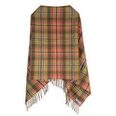 Georgia Scott Green Antique Lambswool Poncho