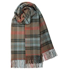 Bobbie Lochcarron Hunting Weathered Tartan Lambswool Stole