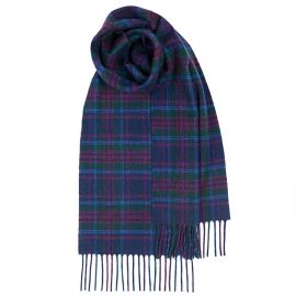 Beau Spirit of Scotland Modern Tartan Luxury Cashmere Scarf