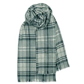 Brock Highland Granite Luxury Fine Wool Scarf