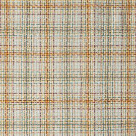 Terme Cotton and Multi Fibre Check Fabric Sample