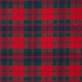 Fraser Old Modern Light Weight Tartan Fabric-Front