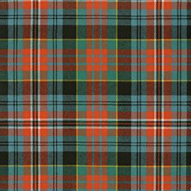 Kidd Ancient Light Weight Tartan Fabric-Front
