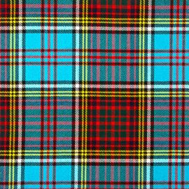 Anderson Modern Heavy Weight Tartan Fabric-Front