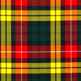 Buchanan Modern Heavy Weight Tartan Fabric-Front