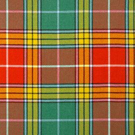 Buchanan Old Ancient Heavy Weight Tartan Fabric-Front