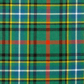 Bisset Ancient Heavy Weight Tartan Fabric-Front