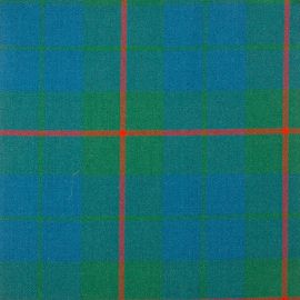 Barclay Hunting Ancient Heavy Weight Tartan Fabric-Front